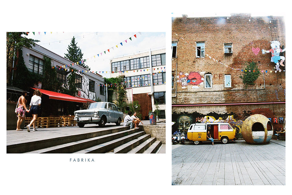 Designers abroad. Febrica, Tbilisi, Georgia.