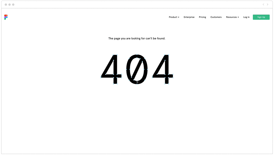 Figma - page erreur 404