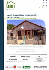 Le rapport, procédure d'intervention, Diagnostics obligatoires pour la location
