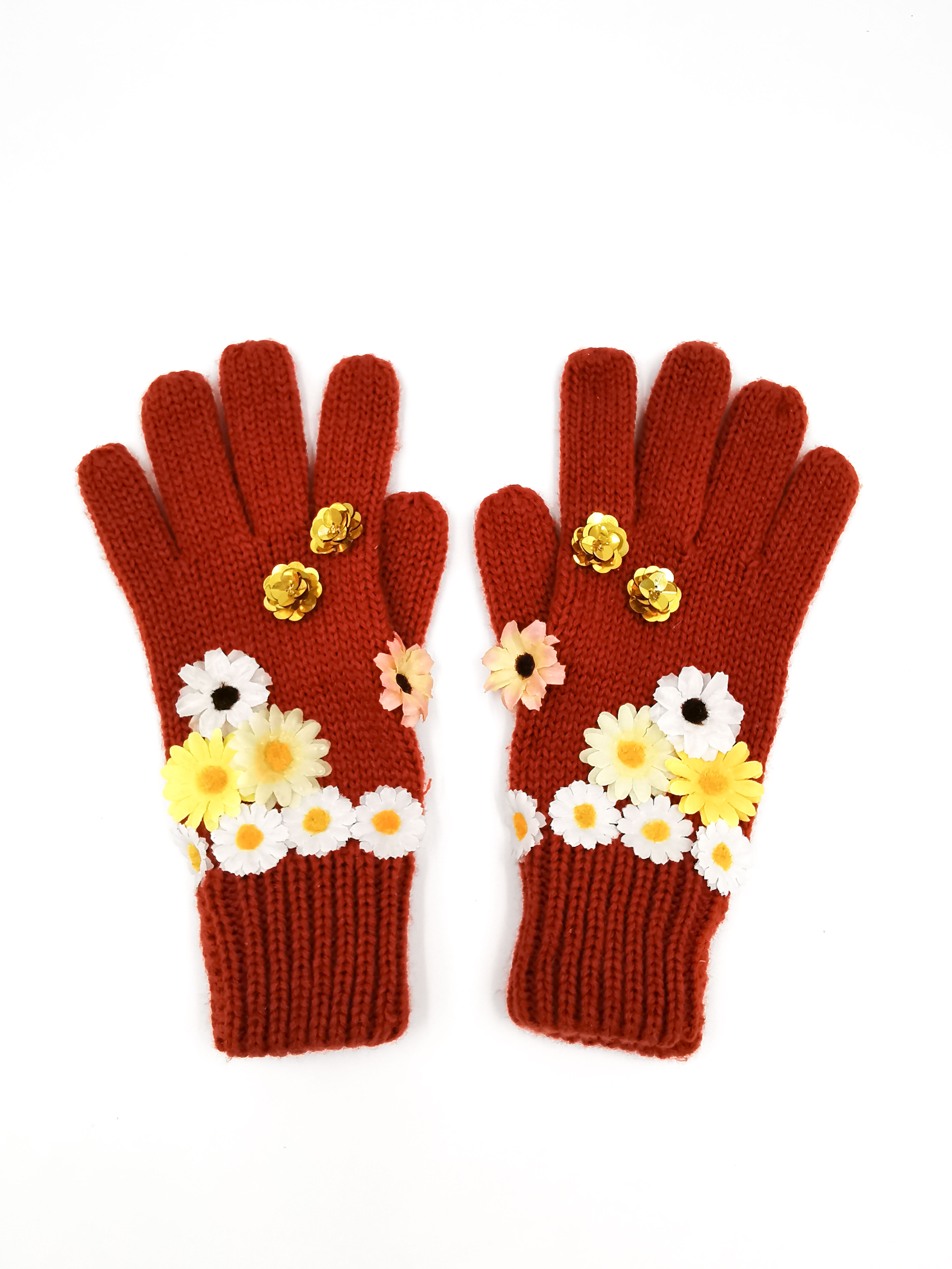 Gants frip'n'fleurs #3