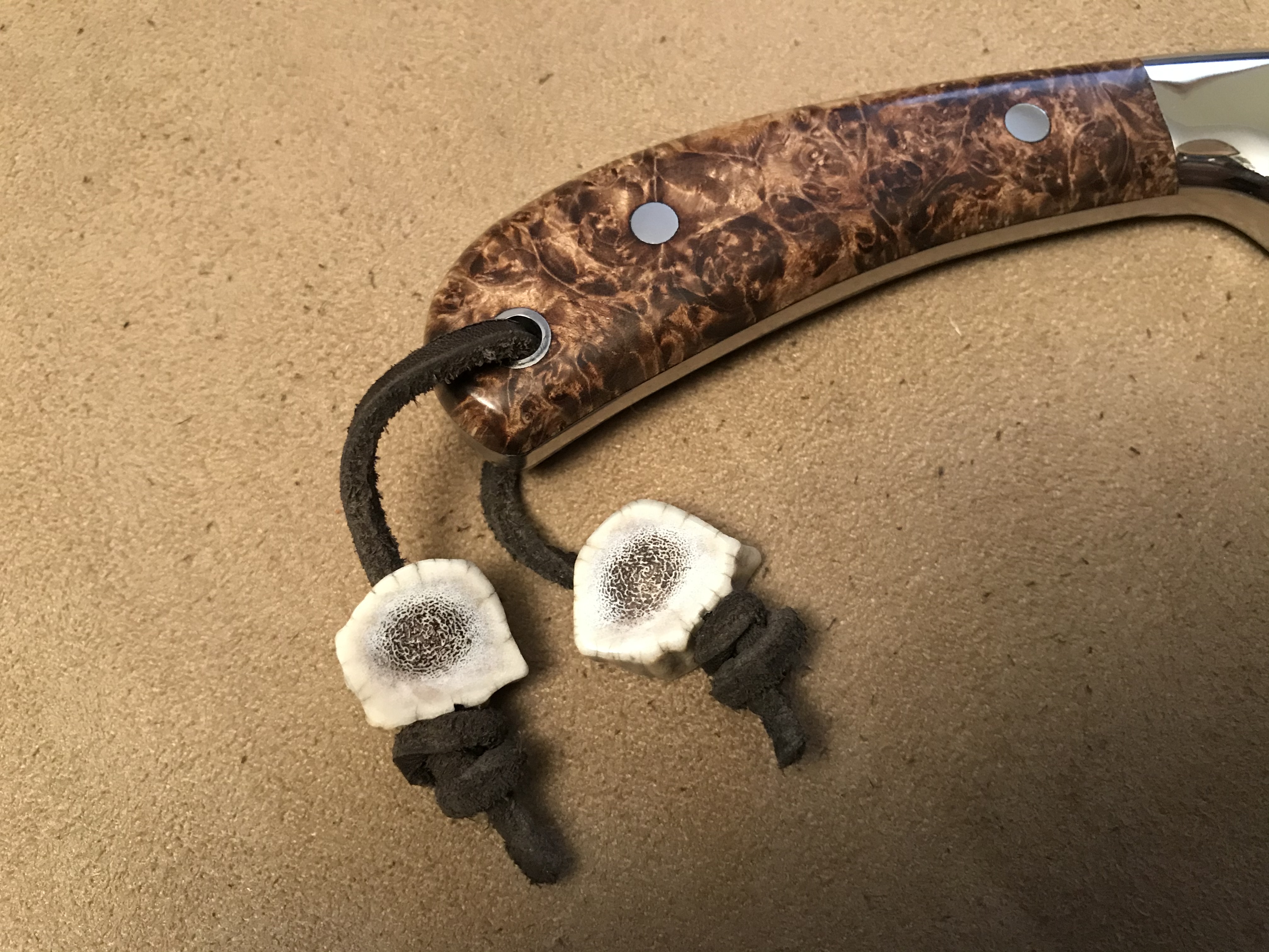 Elk Antler Buttons