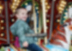 Child participating in a local activity for a photo editorial article
