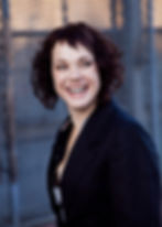 Business portrait of woman in dark blazer
