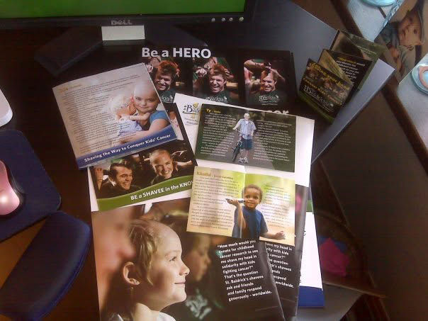 St. Baldrick's Foundation Printed Marketing Materials
