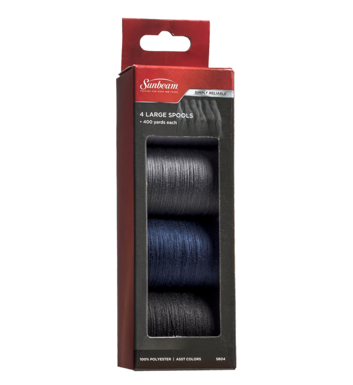 4 Large Thread Spools