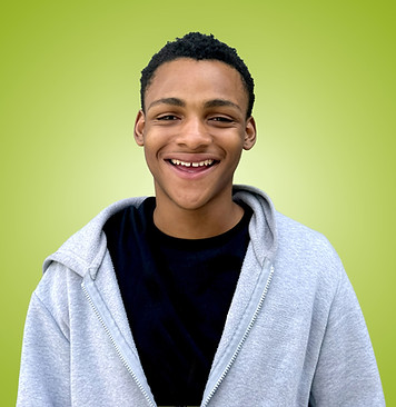 Young man smiling