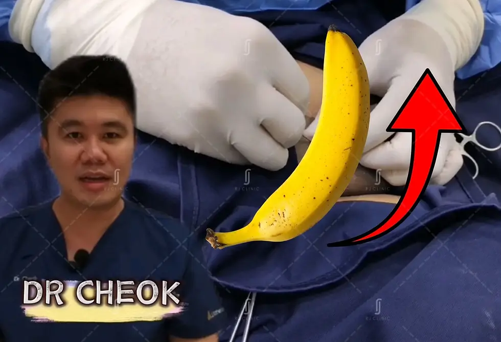 RJ Clinic doctor explaining non-surgical penile enlargement treatment in Malaysia using FDA-approved hyaluronic acid fillers for natural-looking girth enhancement
