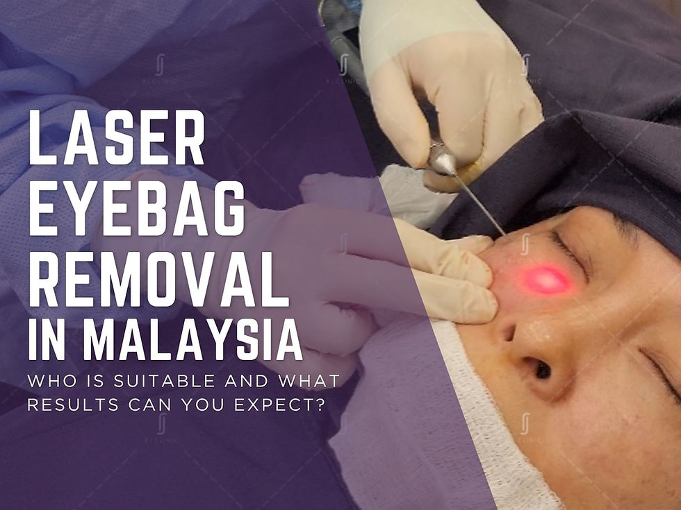 Laser eyebag removal treatment in Kuala Lumpur at RJ Clinic