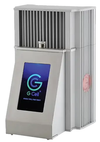 GCell hair treatment machine with photoactivation at RJ Clinic Malaysia