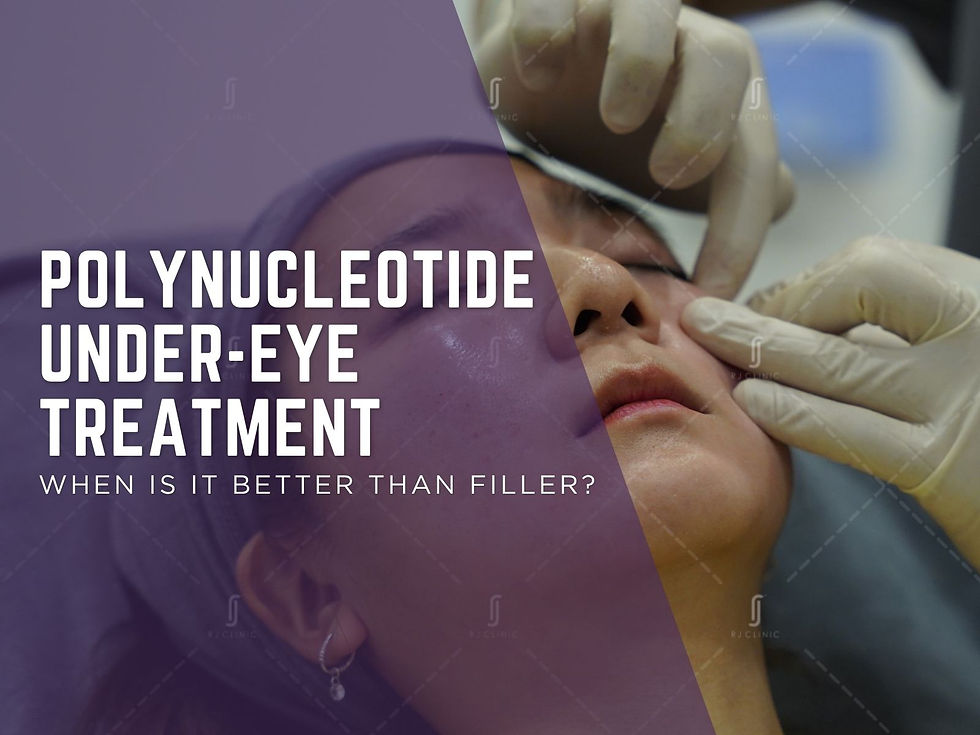 Polynucleotide Under-Eye Treatment: When Is It Better Than Filler?