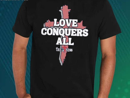 Official therealgreatness shop love conquers all bundle shirt