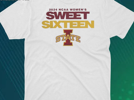 Iowa State Cyclones Women’s Basketball 2024 Sweet 16 T-Shirt