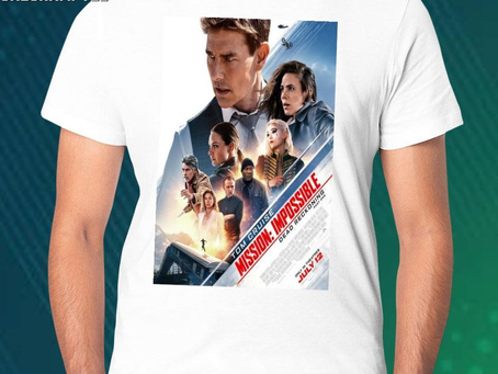 Official mission impossible dead reckoning part one 2023 poster shirt