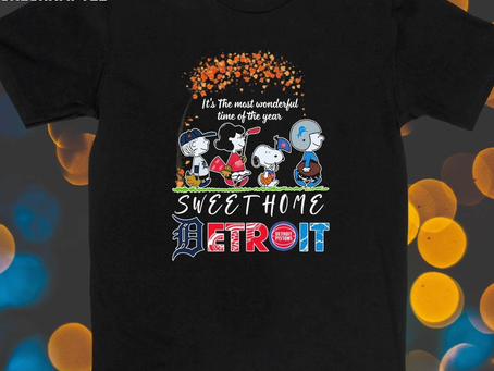 Official It’s The Most Wonderful Time Of The Year Sweet Home Detroit Shirt