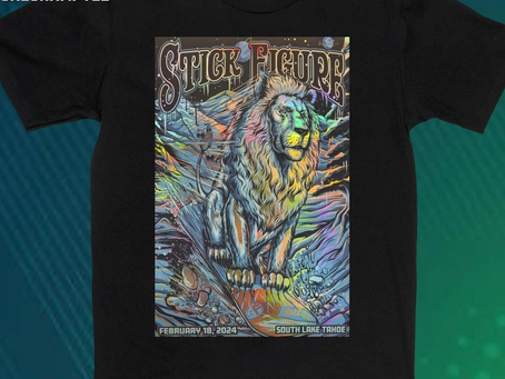 Stick Figure Feb 18, 2024 Stateline, NV Poster Shirt