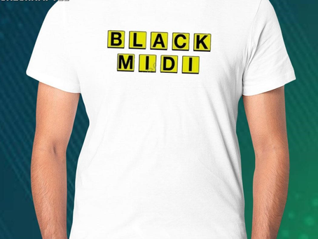 Design black midI waffle house shirt