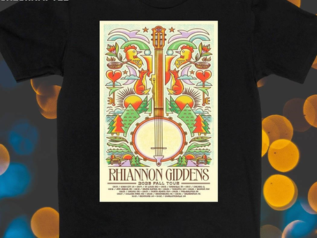 Official Rhiannon Giddens Fall Tour 2023 Poster Shirt
