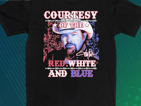 Toby Keith Courtesy Of The Red White And Blue T Shirt