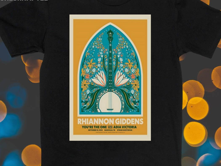 Official Rhiannon Giddens September 15 Nashville, TN Event Poster Shirt
