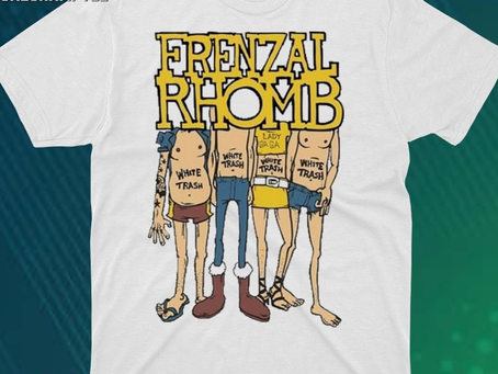 Frenzal Rhomb White Trash Shirt