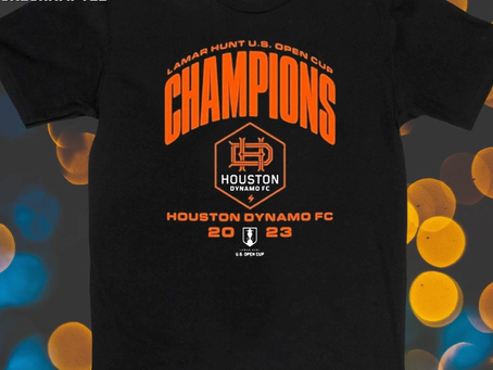 Official Houston Dynamo FC Lamar Hunt US Open Cup Champions 2023 T Shirt