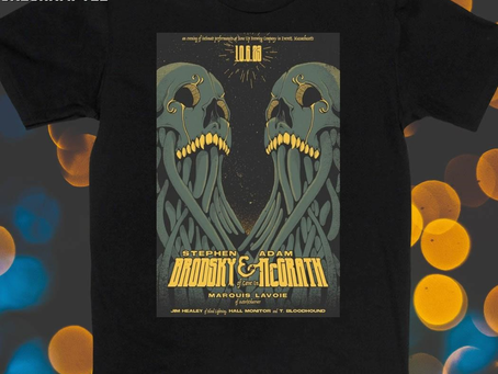 Official Stephen Brodsky and Adam McGrath Bone Up Brewing Co. Everett, WA 10 6 2023 Poster Shirt