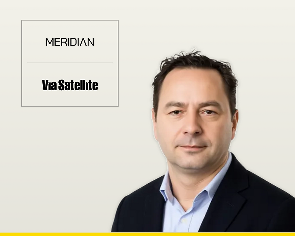 Rethinking the LEO Constellation: Massimiliano Ladovaz on SpinLaunch's Plans for Meridian Space