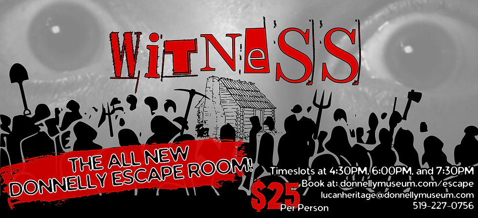 DONNELLY ESCAPE ROOM NOW OPEN