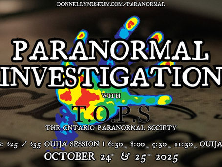 Paranormal Investigation 2025!