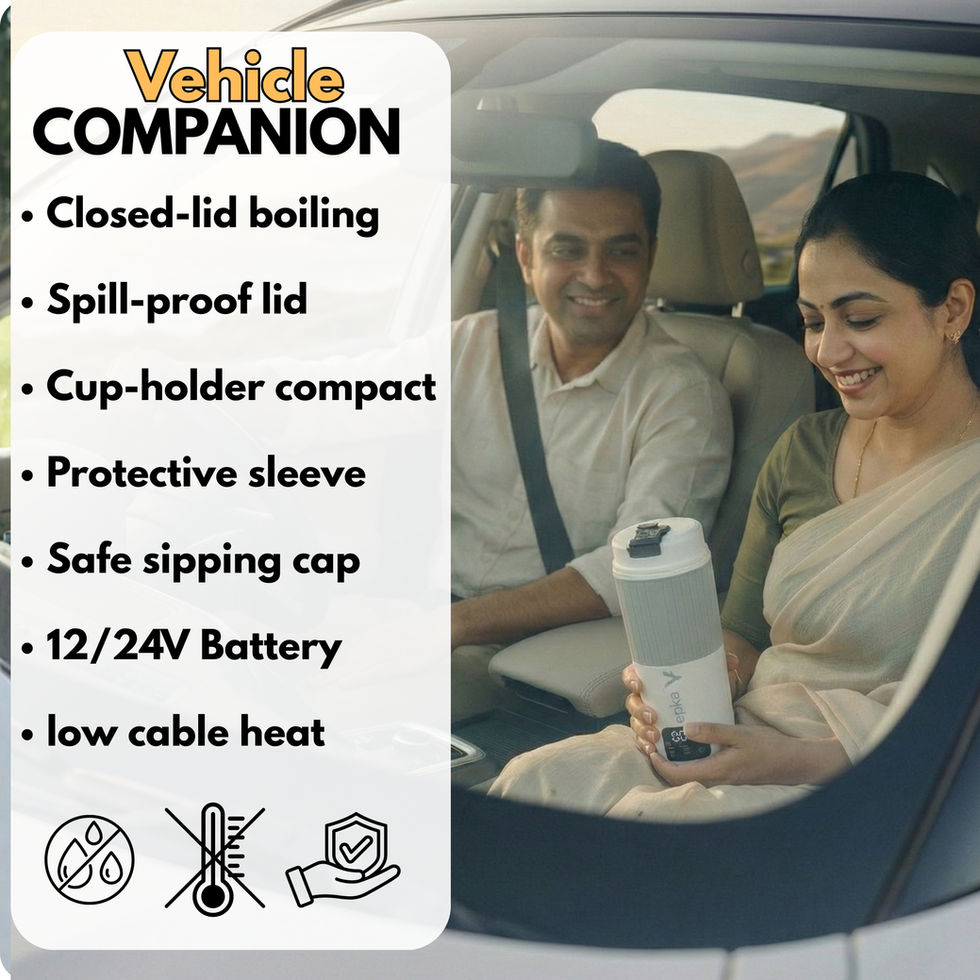 Digital Temperature Control Display V Mug Car Kettle for Baby Formula and Tea 45C to 100C