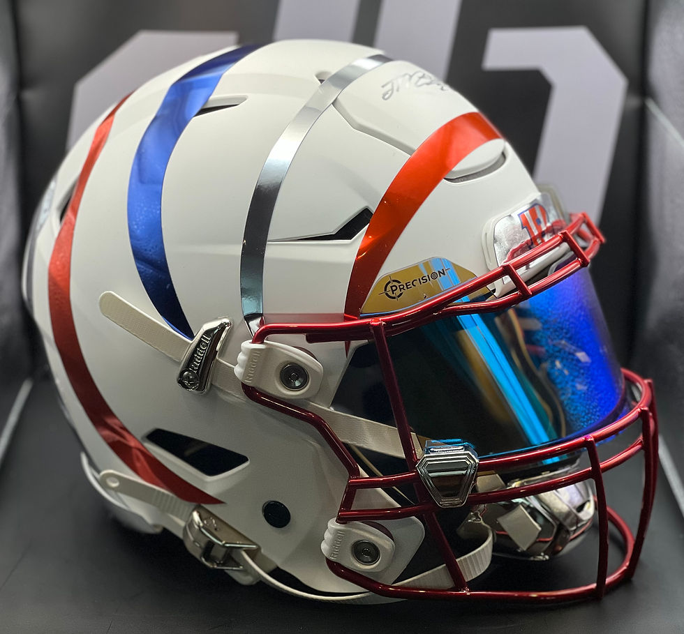 Joe Mixon Signed Autographed Bengals Custom Full Size Speedflex Helmet