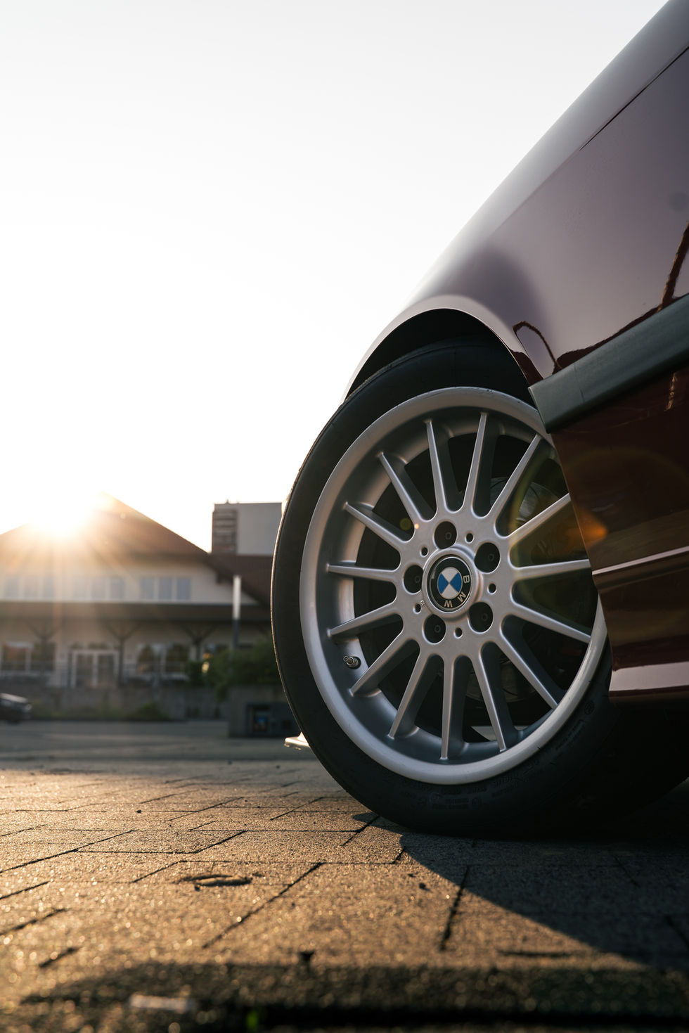 E36 Tracktool BMW Styling 32 Sunset Golden Hour Sonnenuntergang