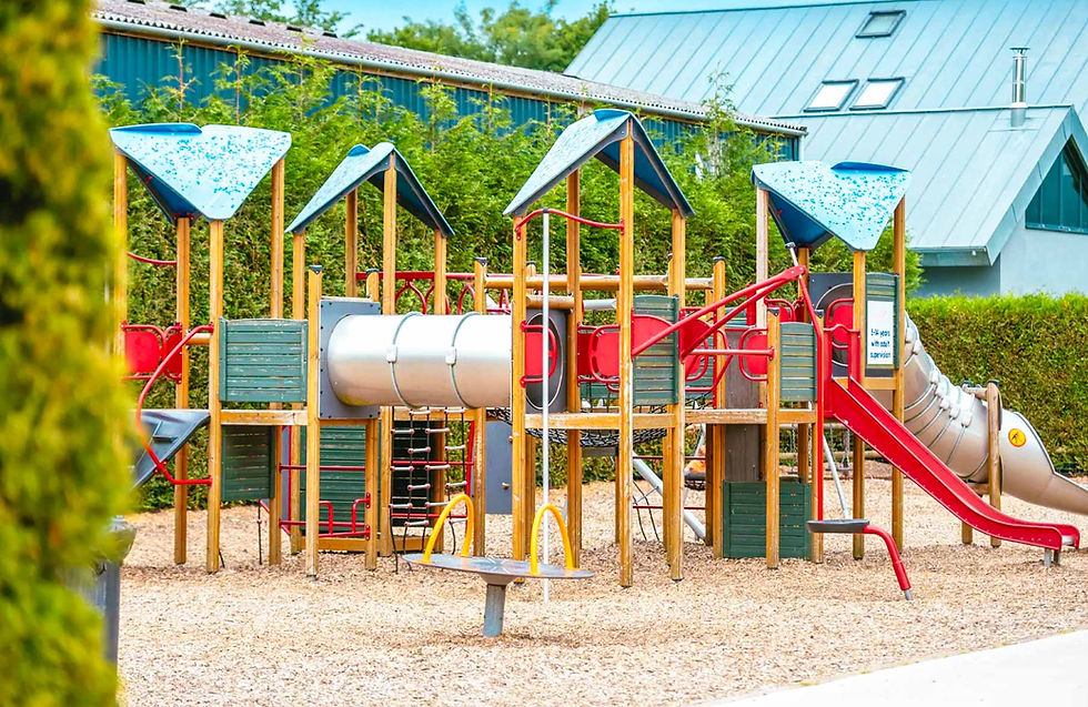 large outdoor playground