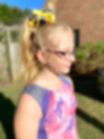 Thumbnail: Yellow and Black Scrunchie Hair Tie