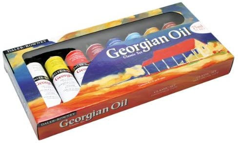 DALER-ROWNEY GEORGIAN OIL SET 8 X 75 ML