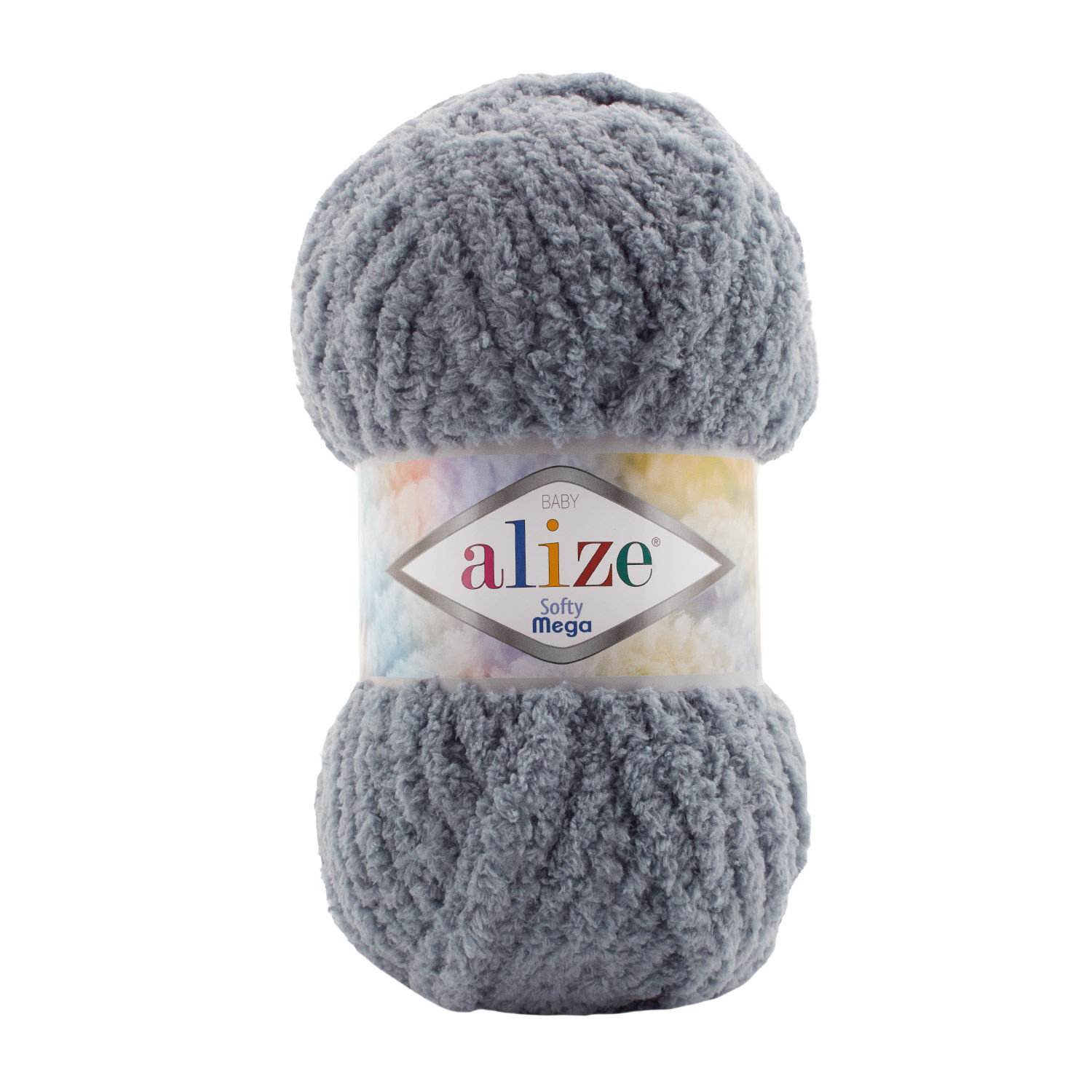 Softy Mega 100g - 119 Gris Foncé