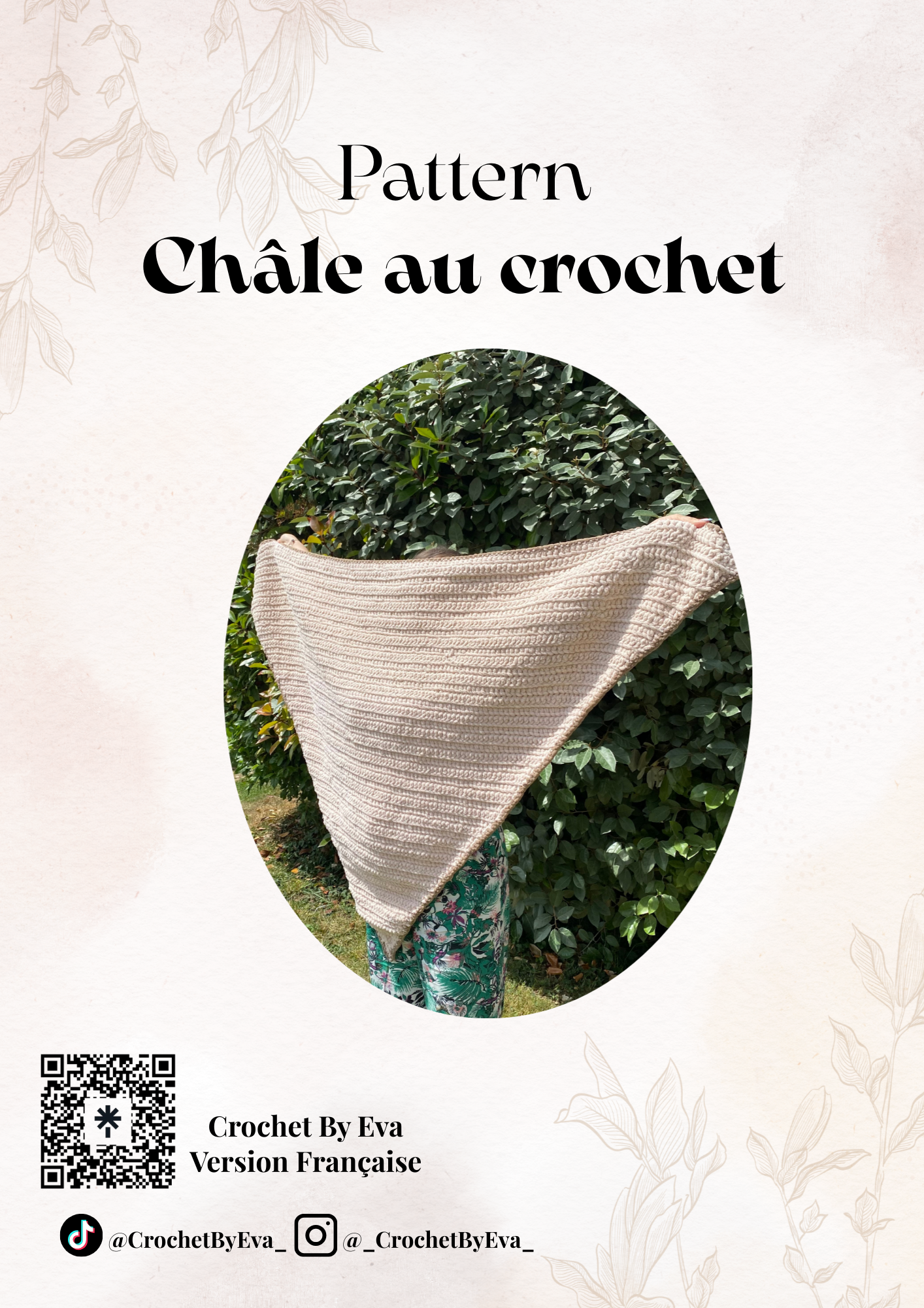 Pattern PDF - Châle XXL