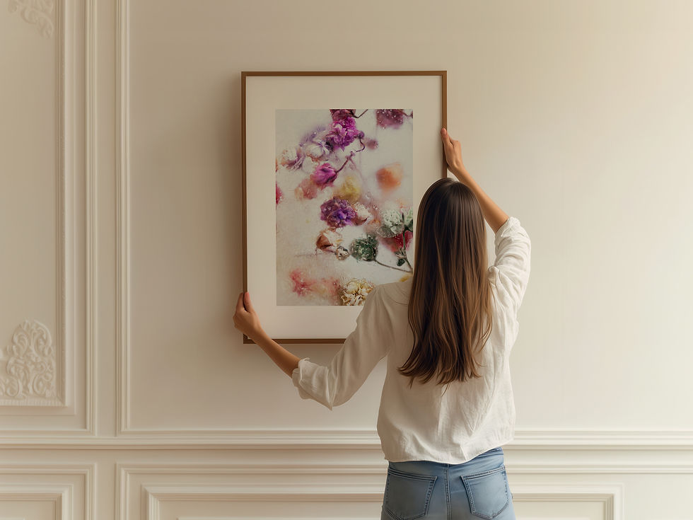 Thumbnail: BAROQUE No. 16 - LIMITED EDITION ABSTRACT WALL ART