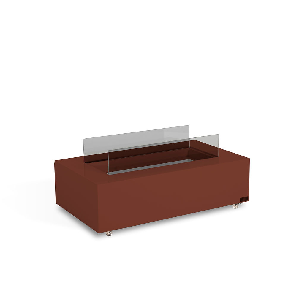 Miniatura: Mesa de centro Decor 60cm inox