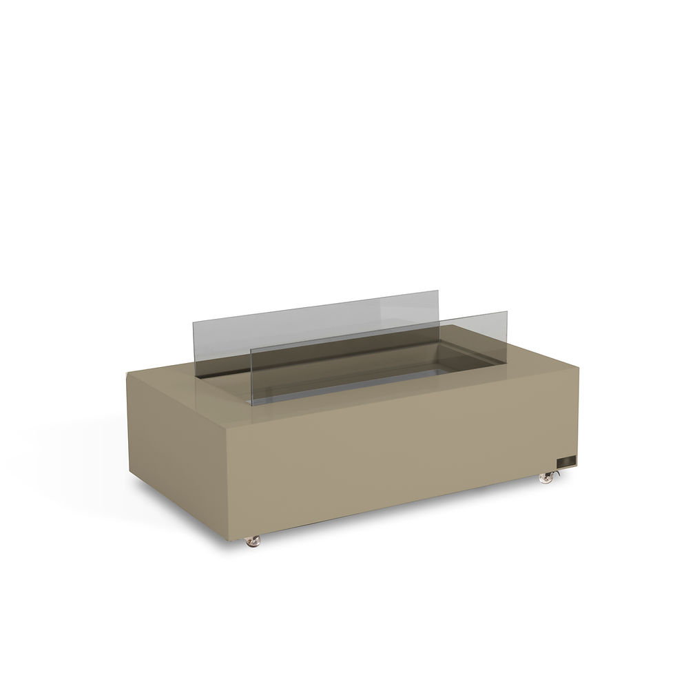 Miniatura: Mesa de centro Decor 60cm inox