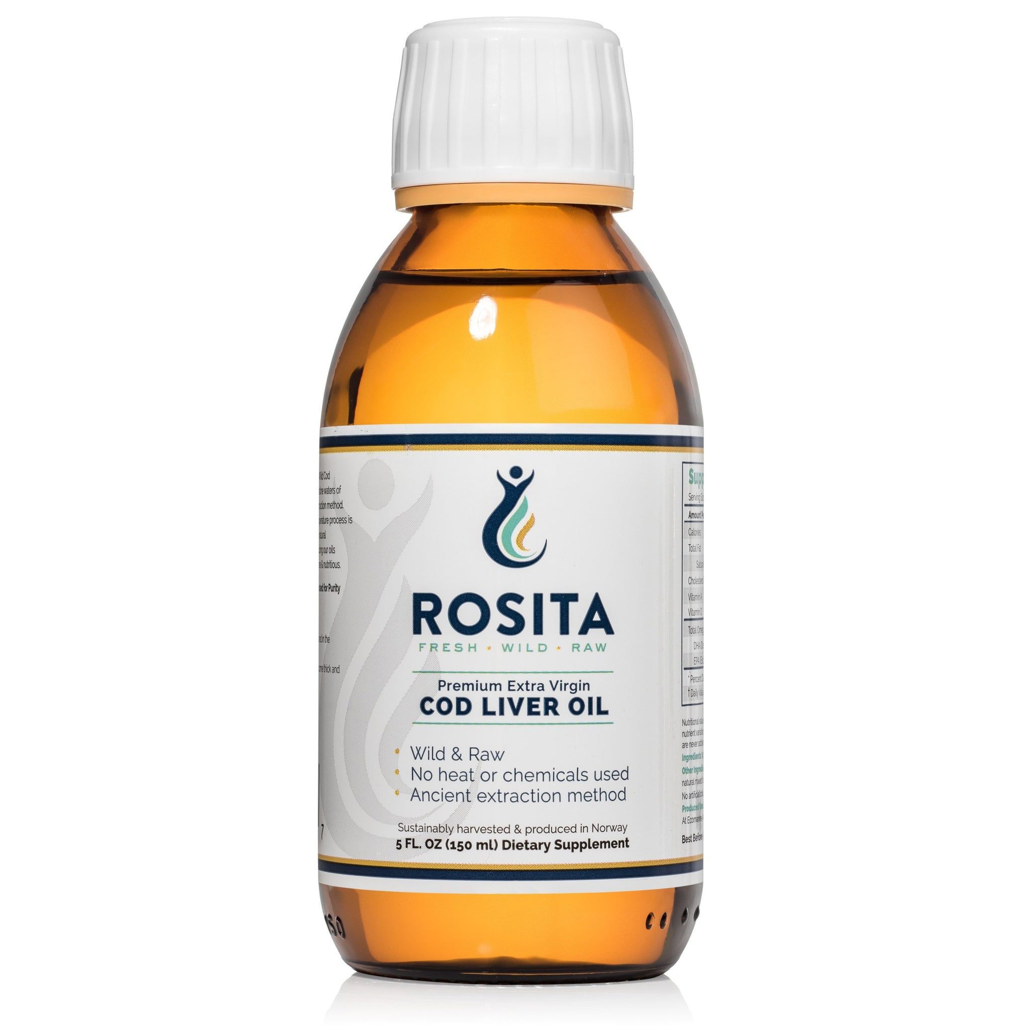 Rosita Premium Extra Virgin Cod Liver Oil Liquid