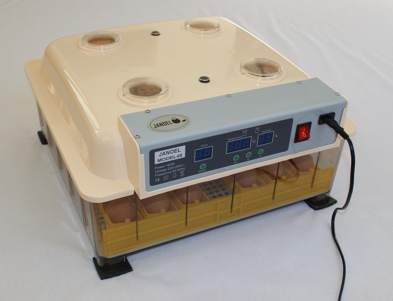 Janoel 48 Egg Fully Automatic Egg Incubator For Sale