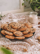 Vegane Chocolate Chip Cookies 