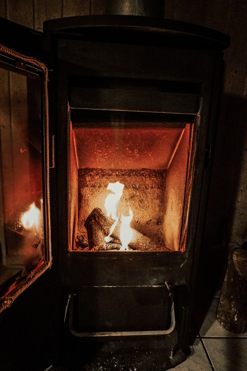 Ferienhaus in Dänemark Heijlsminde  Ofen Kamin