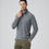 Thumbnail: Luxury Hidden Zipper Fleece-Knit Polo