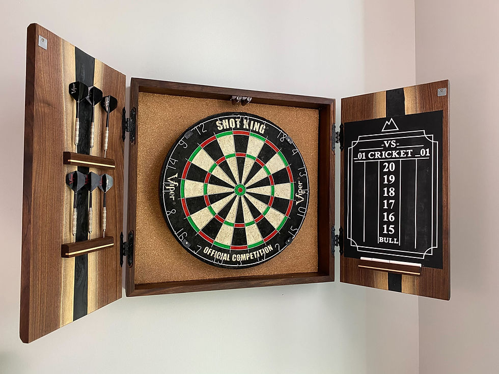 Thumbnail: Elevate Your Game Room with Our Handcrafted Dartboard Cabinets – More Than Just