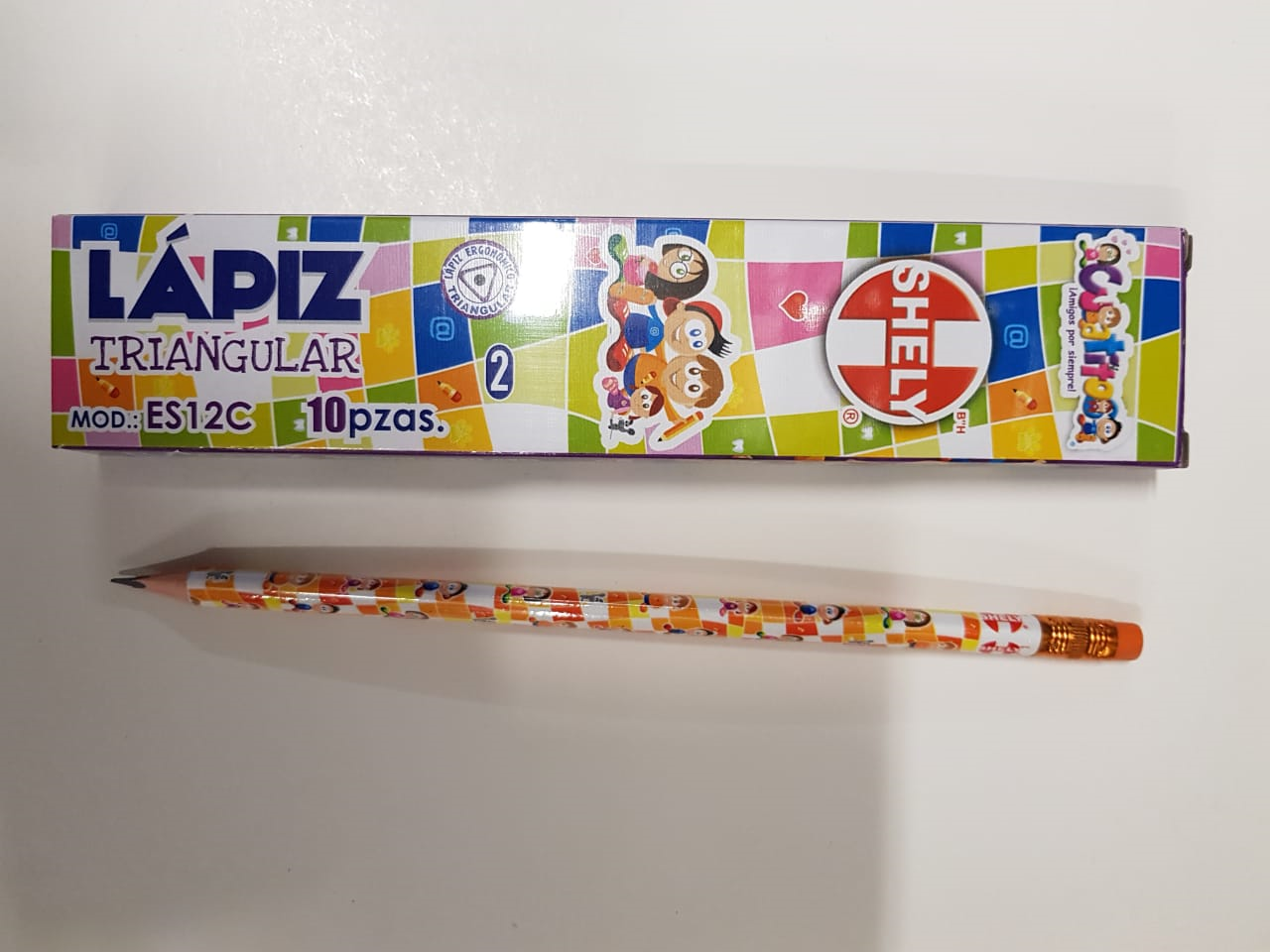 LAPIZ SHELY CUATITOS C/10