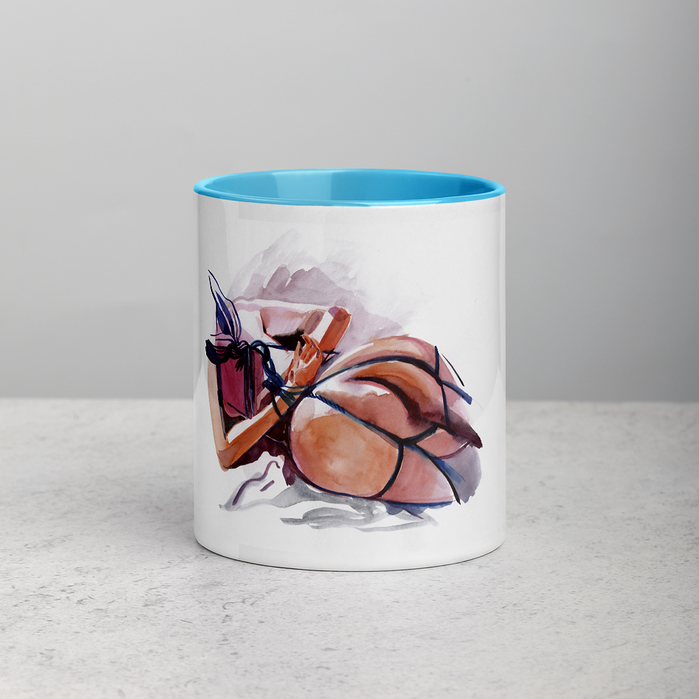 Thumbnail: Ceramic Mug with Color Inside n.10