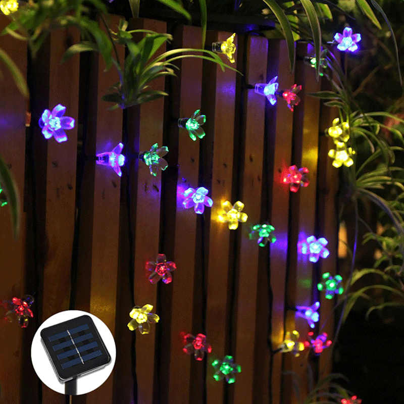 Thumbnail: LED Solar Blossom Strings – Renter-Friendly Patio Decor