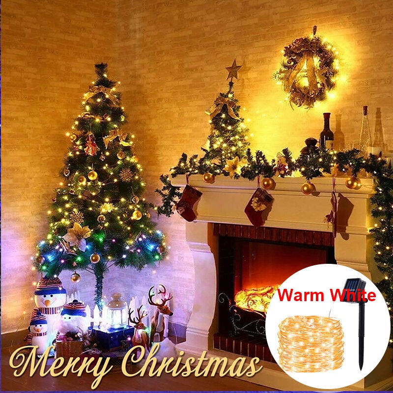 Thumbnail: Solar LED Fairy Lights – IP67 Waterproof & Energy-Saving